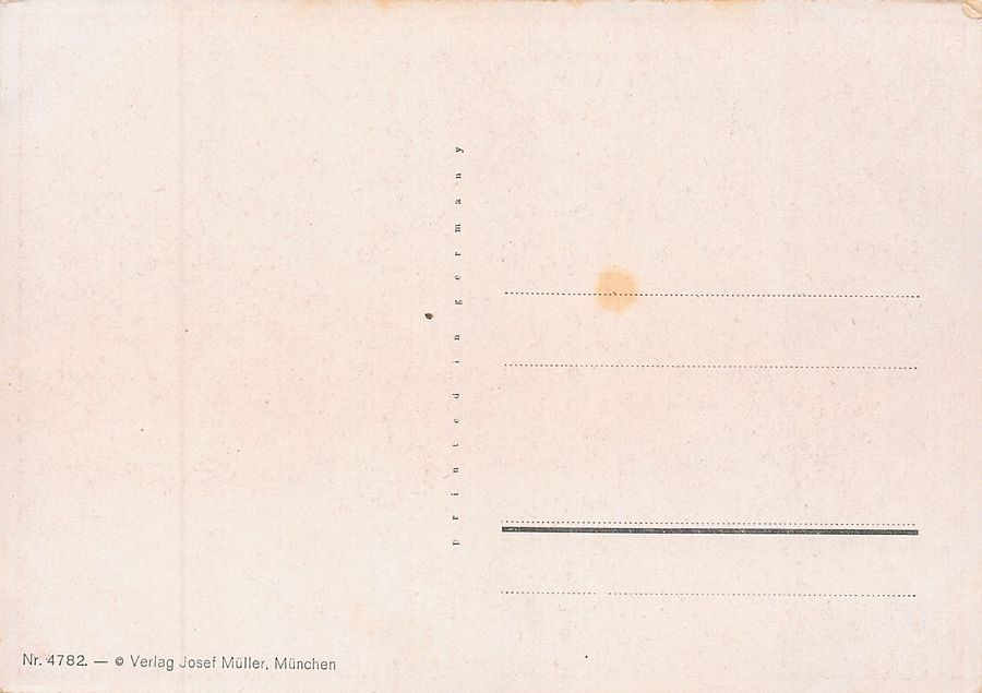 Cartoline postali: Kunst-AK, B. Hummel, Der Frosch – Usato da Frauenfeld venduto da POML 1
