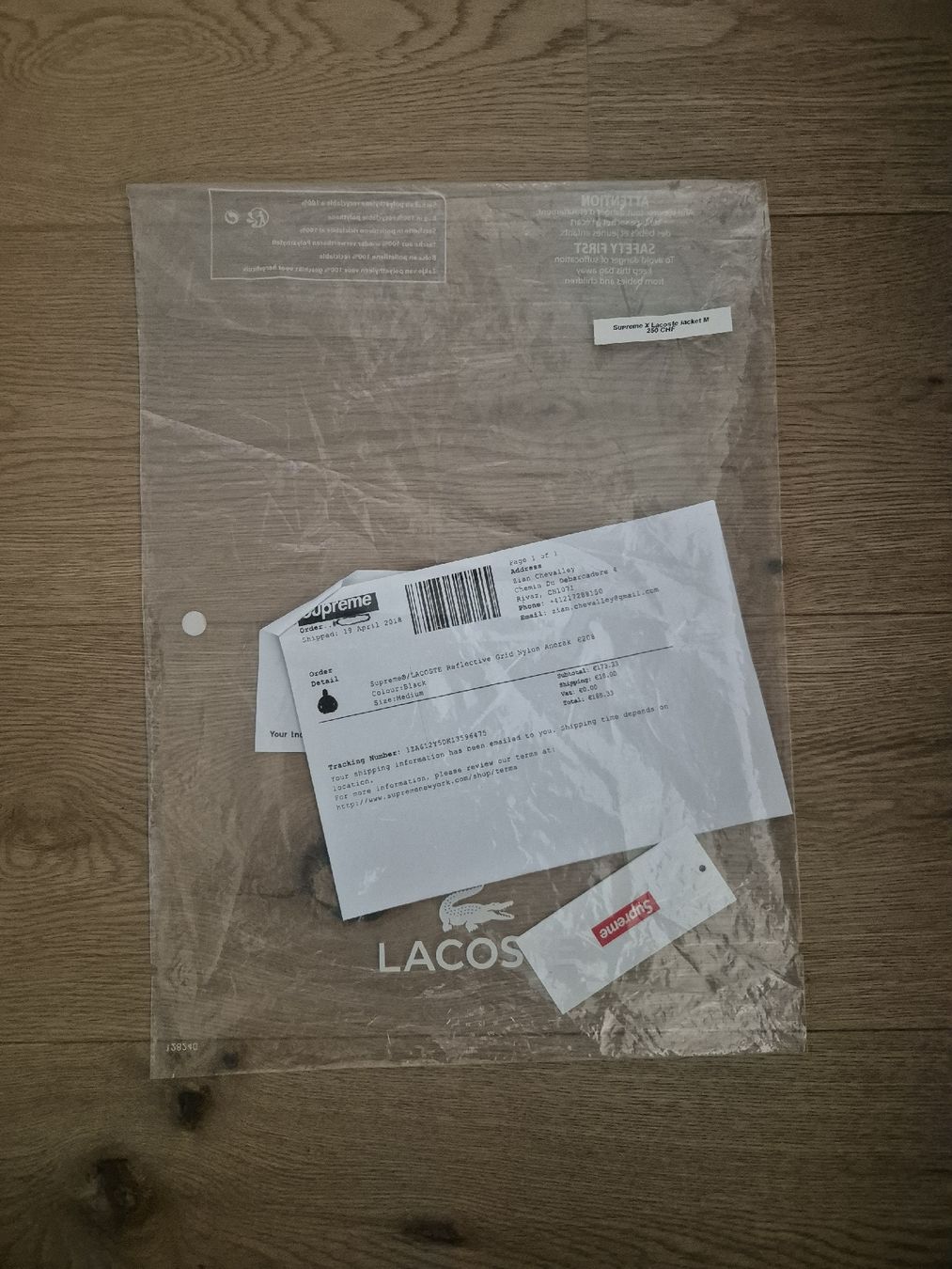Lacoste Giacche: Lacoste Supreme Jacke / Lacoste / Supreme / Jacke – Nuovo (secondo la descrizione) da Wimmis venduto da ste_z8nb 2