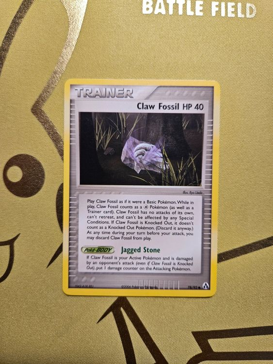 Legends Maker - Claw Fossil HP 40 (Gebraucht) in Bellinzona für CHF 0.3 ...