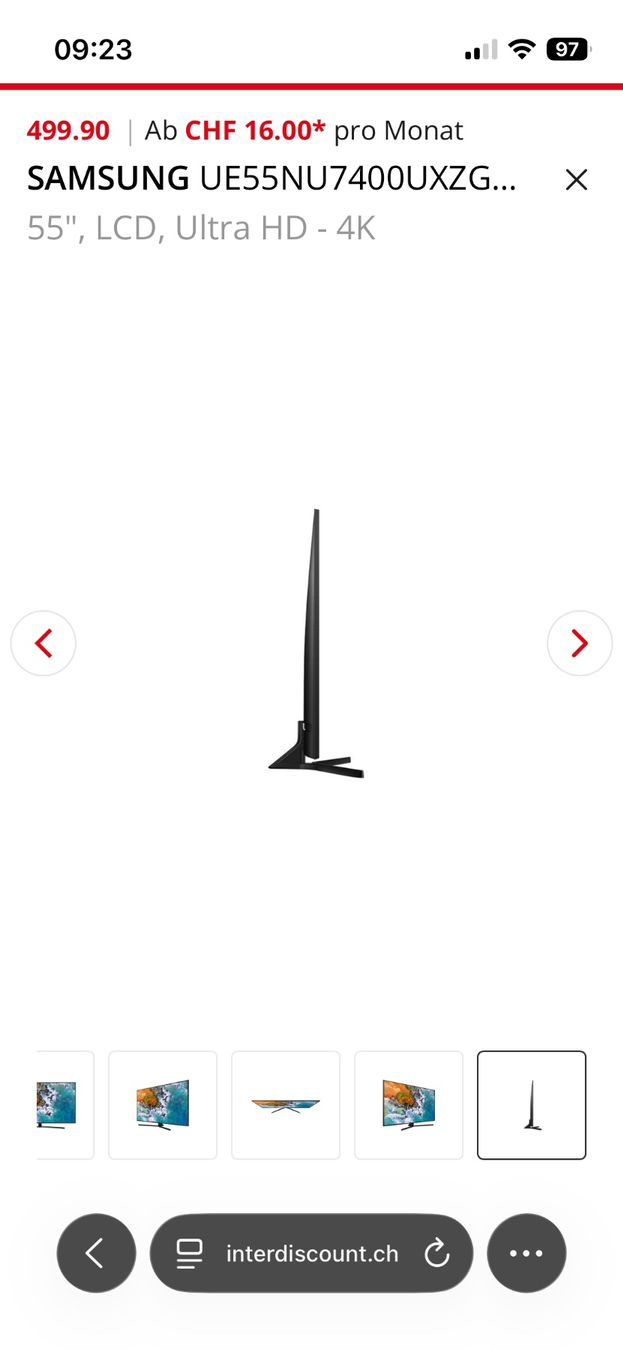 Samsung Televisori: SAMSUNG Smart TV 55", LCD, Ultra HD – Usato da Zürich venduto da and_gw9n 2