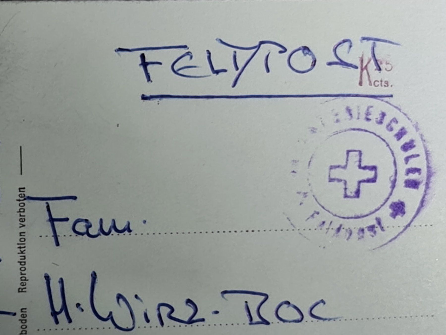 Cartoline postali: Ansichtskarte Lenk Feldpost – Usato da Dintikon venduto da Vexi 1