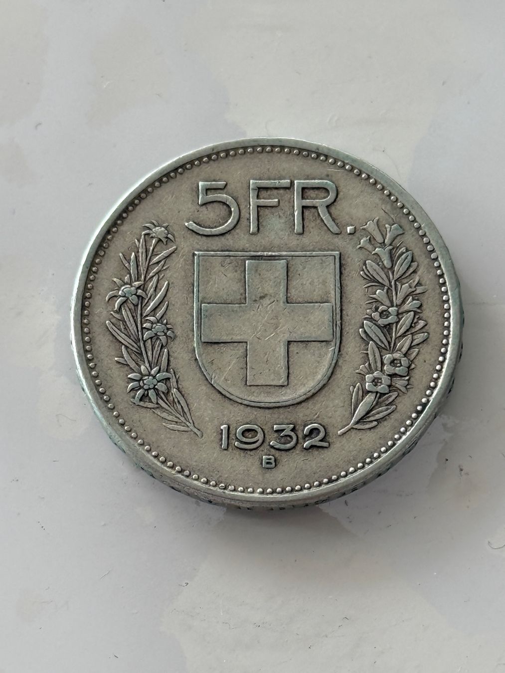Tutti le monete: 5 Franken 1932  Silber – Usato da Wallisellen venduto da SWISS_SILVER1 1