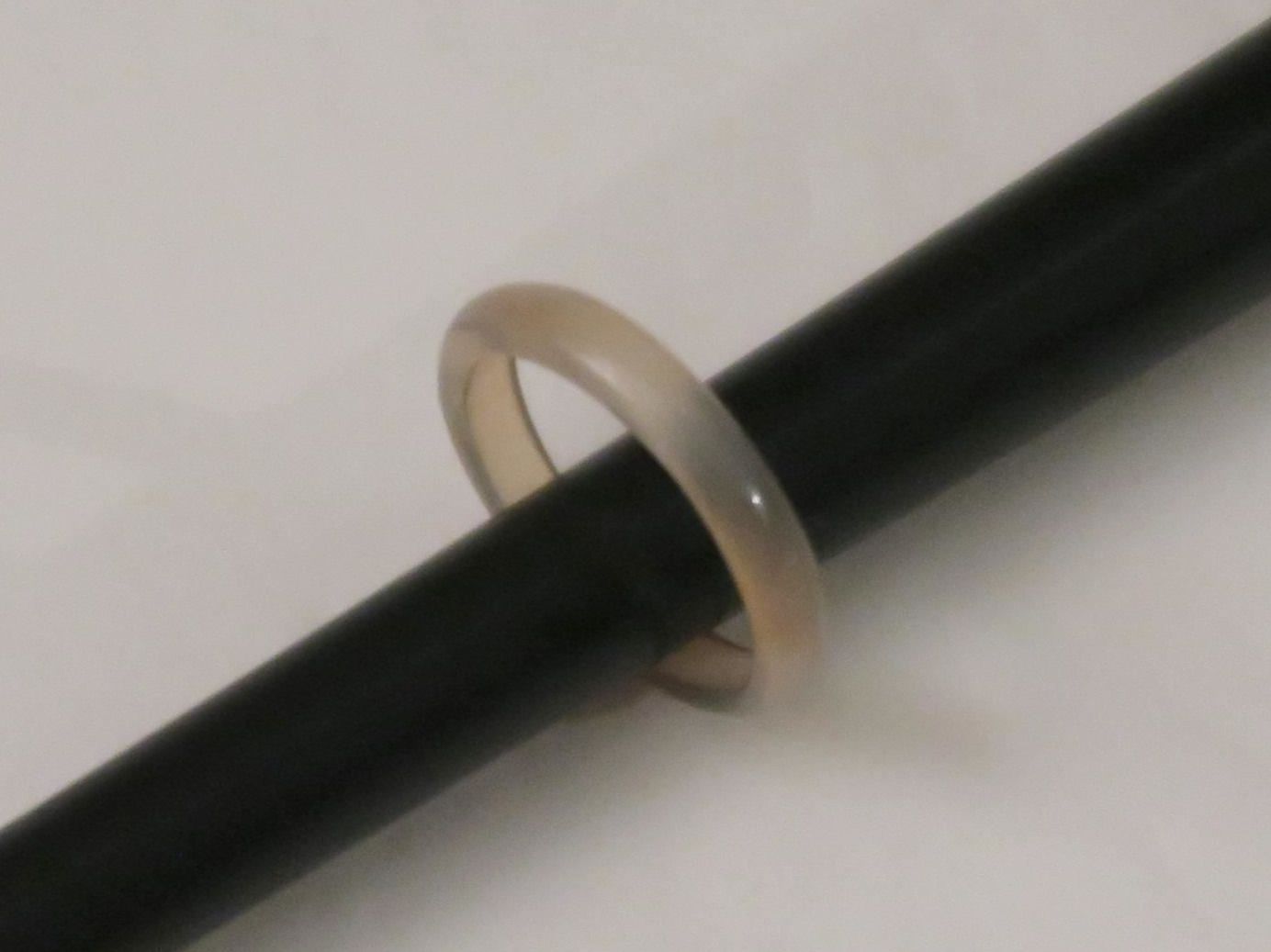Ringe: Ring Naturstein beige, 50.2 mm – Gebraucht aus Brittnau von marlenestone 1