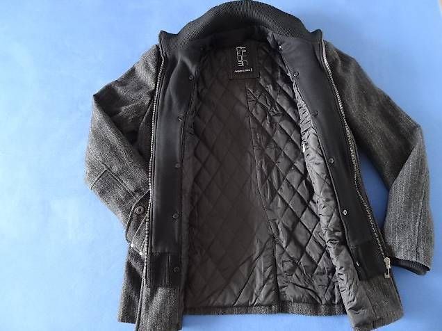 C&A Giacche: Winterjacke Gr. L, Wolle gemischt, grau – Nuovo (secondo la descrizione) da Bazenheid venduto da Aebi55 4
