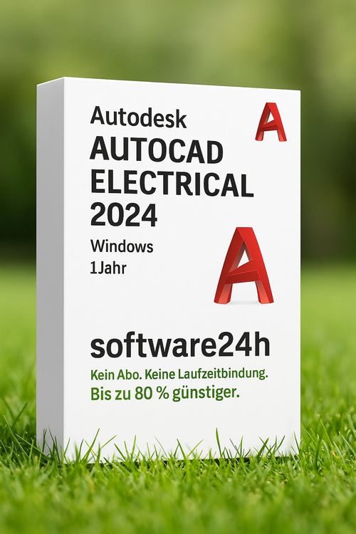 Autodesk AutoCAD Electrical 2024 Windows 1Jahr (Lernversion) (Neu ...