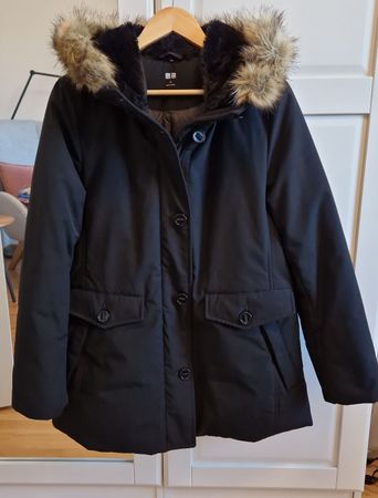 Uniqlo Warme Winterjacke schwarz M