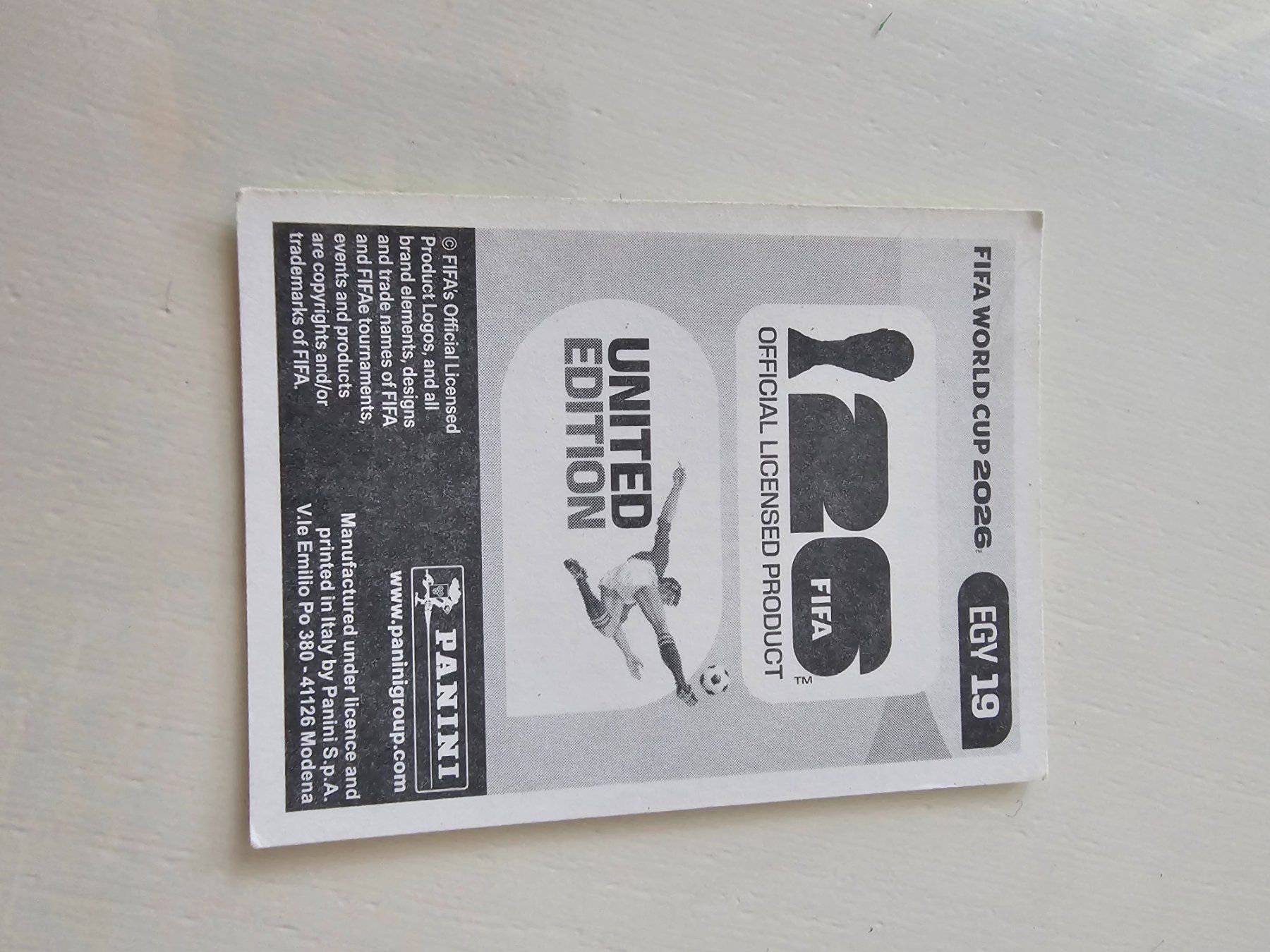 Panini Sammelbilder & Trading cards: EGY 19 – Gebraucht aus Pregassona von sig_6v2k 1
