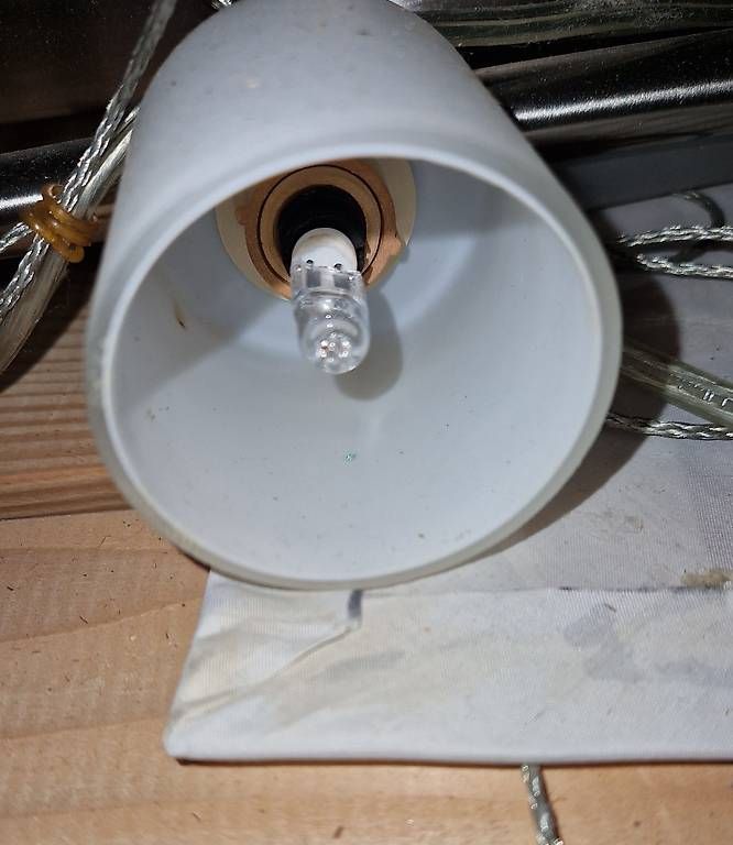 Kronleuchter & Deckenlampen: Esszimmerlampe – Gebraucht aus Winterthur von Kanedama 3