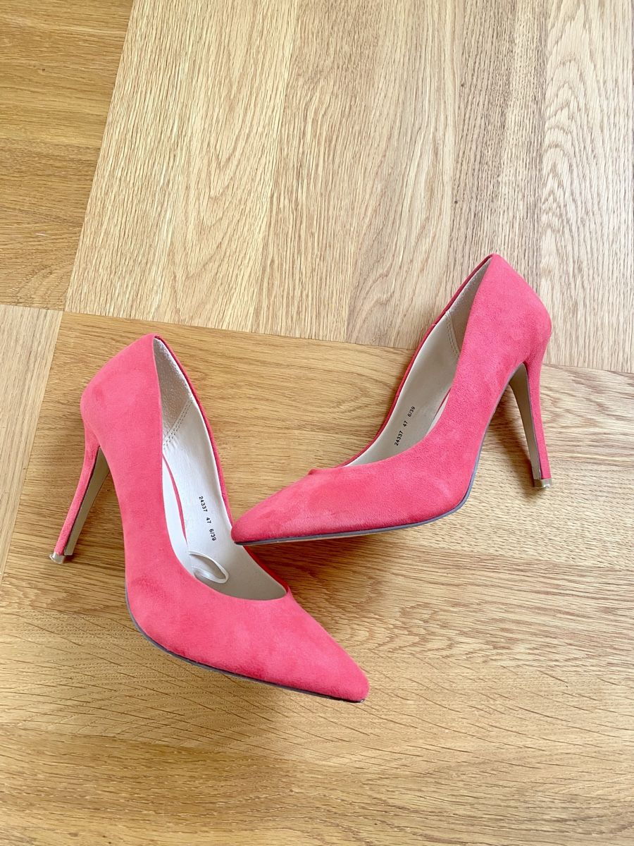 Scarpe da donna: Coral Wildleder Pumps Gr. 39 Atmosphere – Usato da Zürich venduto da blancali 2