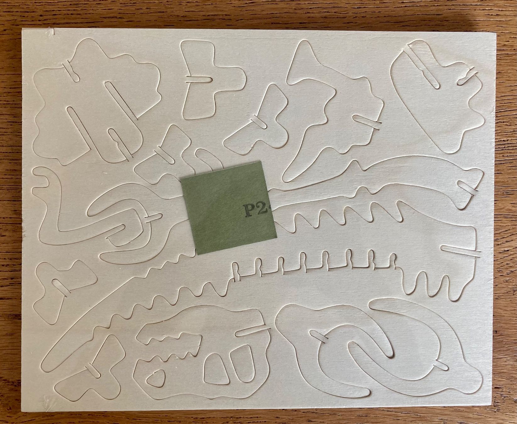 Puzzles: 3D Holz Puzzle T-Rex – Neu und originalverpackt aus Basel von  1
