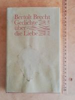 Brecht   Gedichte über die Liebe   guter Zustand