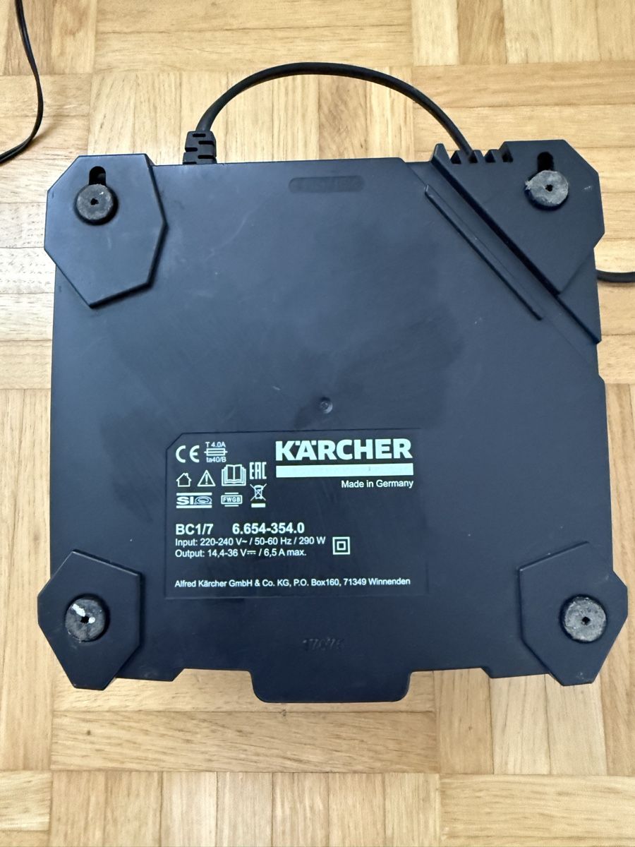 Kärcher Caricatori & Batterie: KÄRCHER BC 1/7 Ladegerät gebraucht – Usato da St. Gallen venduto da besi97 3