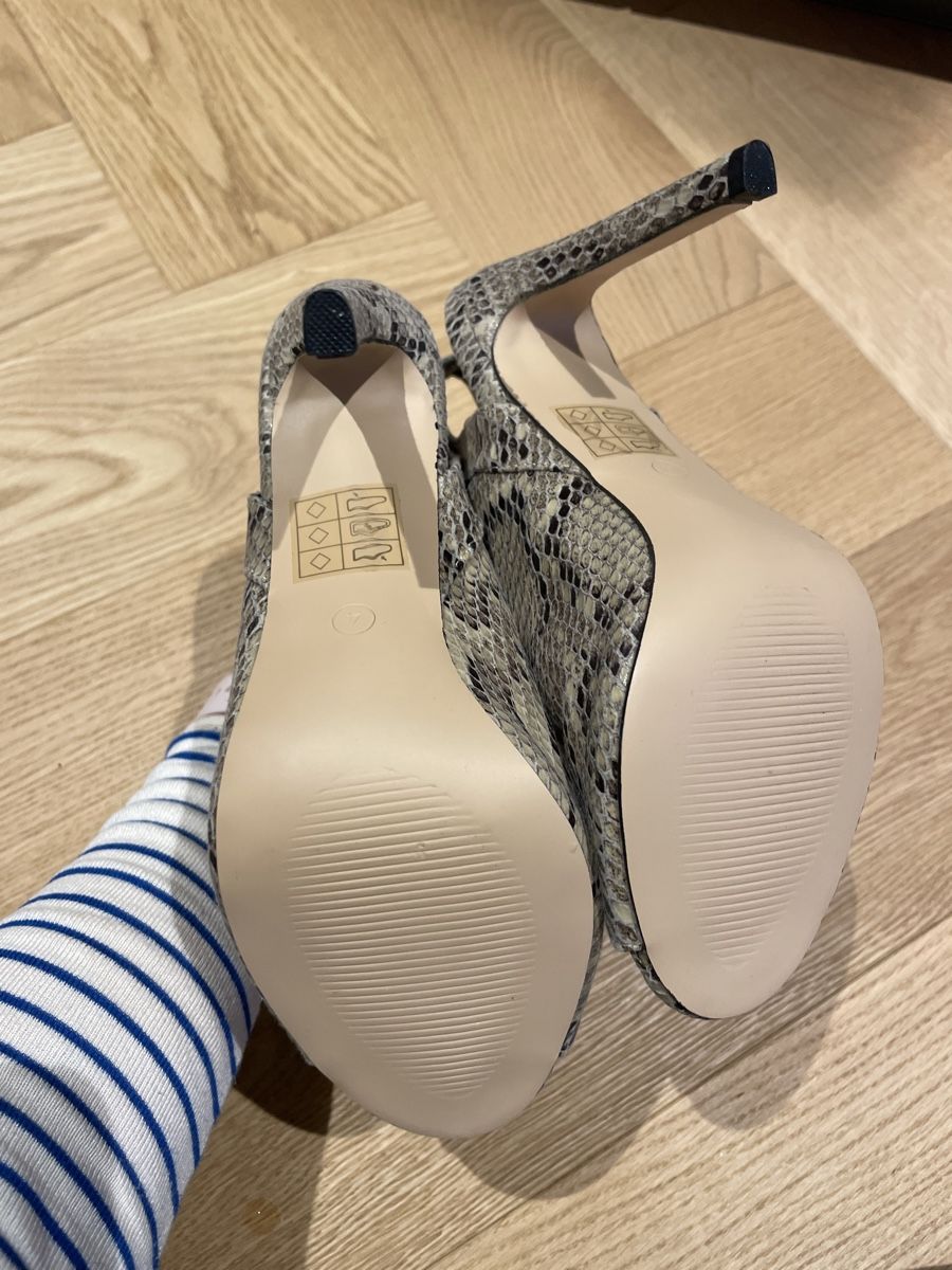 Damenschuhe: Pumps in Schlangenoptik, Gr. 37 – Neu (gemäss Beschreibung) aus Arbon von llaauraa 5