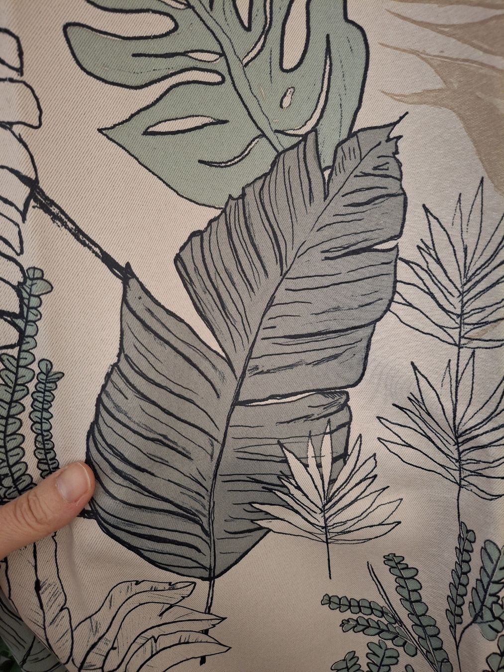 Vorhänge: 6x Vorhänge mit Dschungel-Motiv, neuwertig, 140x220cm Top! – Gebraucht aus Cham von Girasol3 3