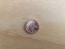1 Rappen Schweiz 1996 unzirkuliert