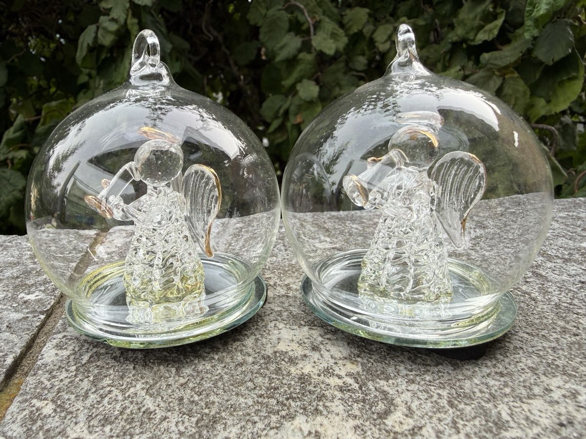 Toutes les décorations: Glaskugeln mit Engel – D'occasion à Hofstetten BE par Alpheidi75 2
