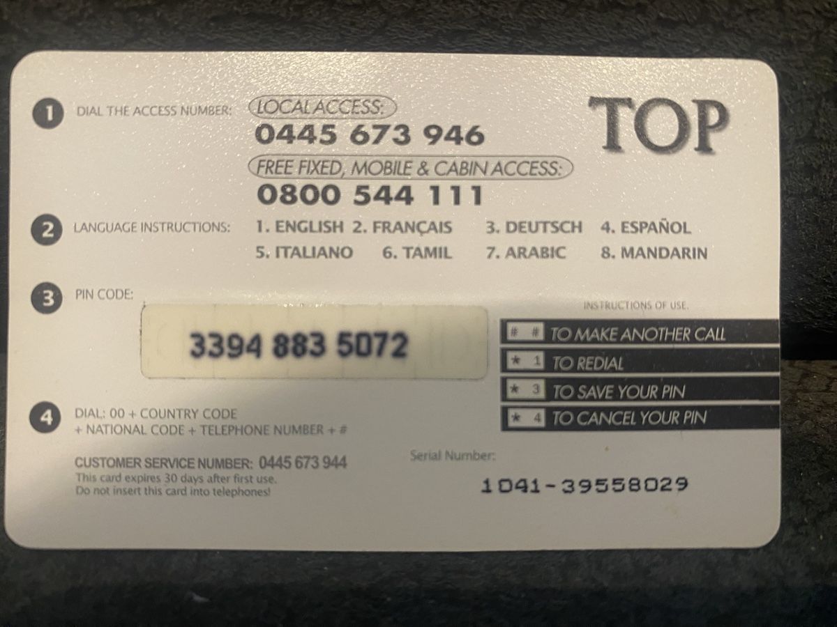 Schede telefoniche: Prepaid card – Difettoso da Lausanne venduto da babacard10 1