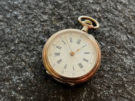 Galonné Silber 0.800 Taschenuhr