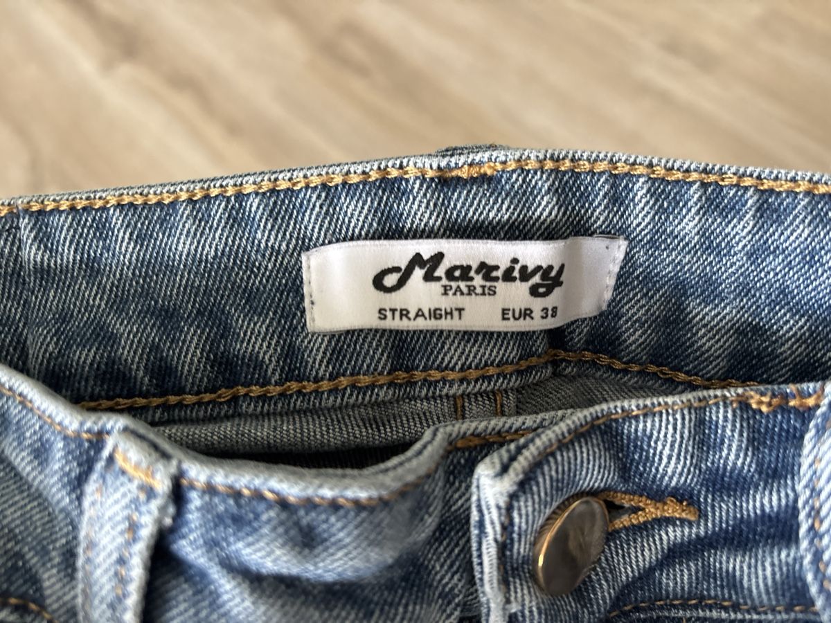 Jeans: Jean Marivy Paris Straight Taille 36 – Neu (gemäss Beschreibung) aus Delémont von Ma_LoU.01 3