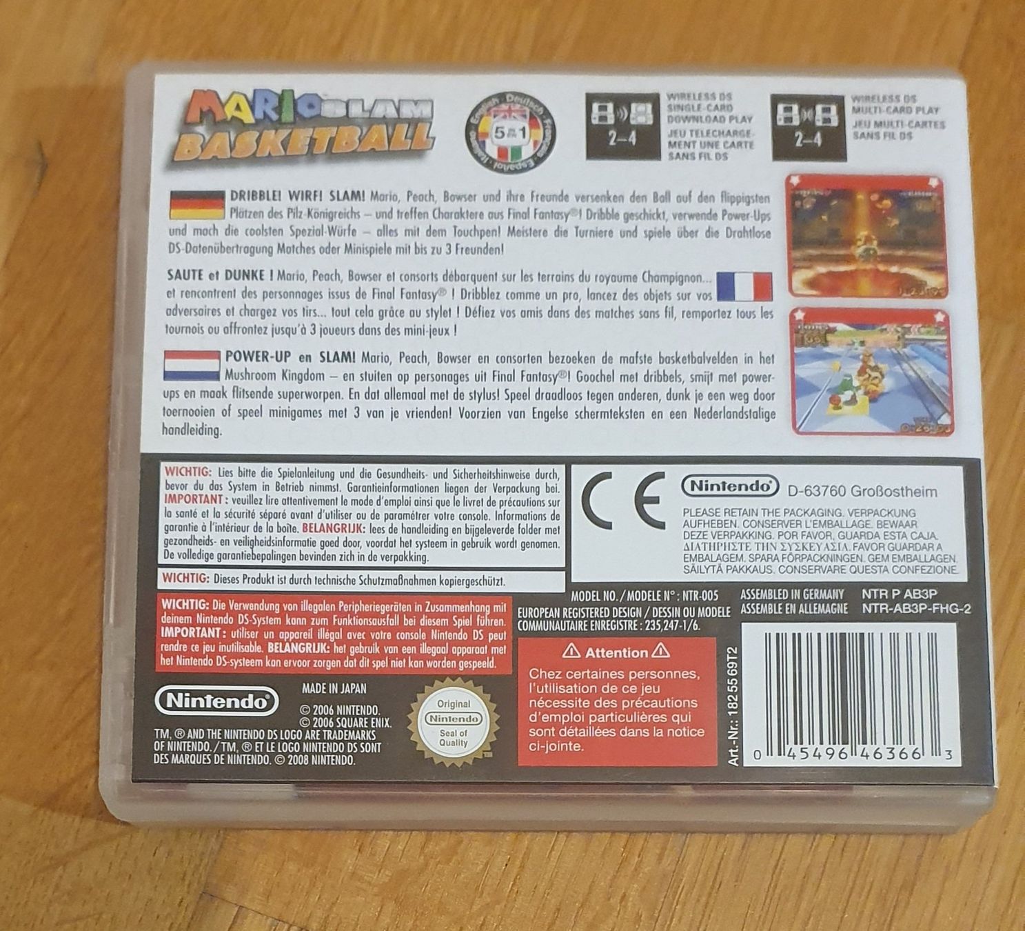 Spiele: Mario Slam Basketball - Nintendo DS Box Only – Gebraucht aus Genève von  1