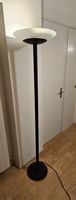 IKEA Floor Lamp with Dimmer – Black – Frosted Glass Shade