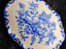 Vintage Rosenthal Porzellan Brosche