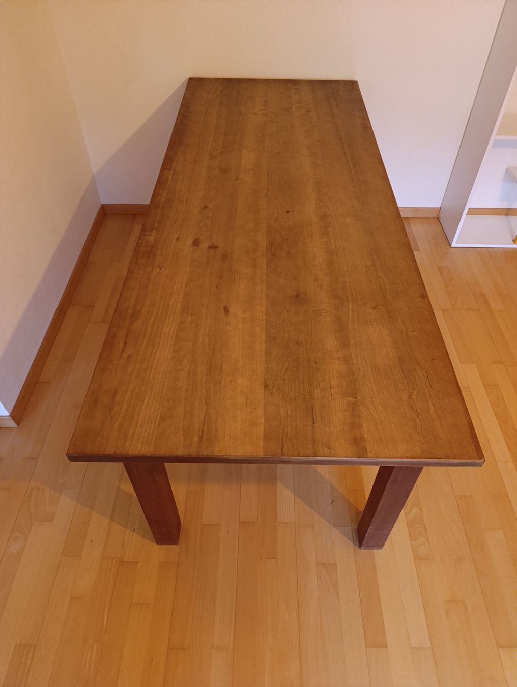 Tavoli: Massiver Holztisch, 200x80cm, Kirschbaum – Usato da Zürich venduto da IchbindeRico
