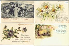 4 AK - Bibel Sprüche - Proverbes de la Bible