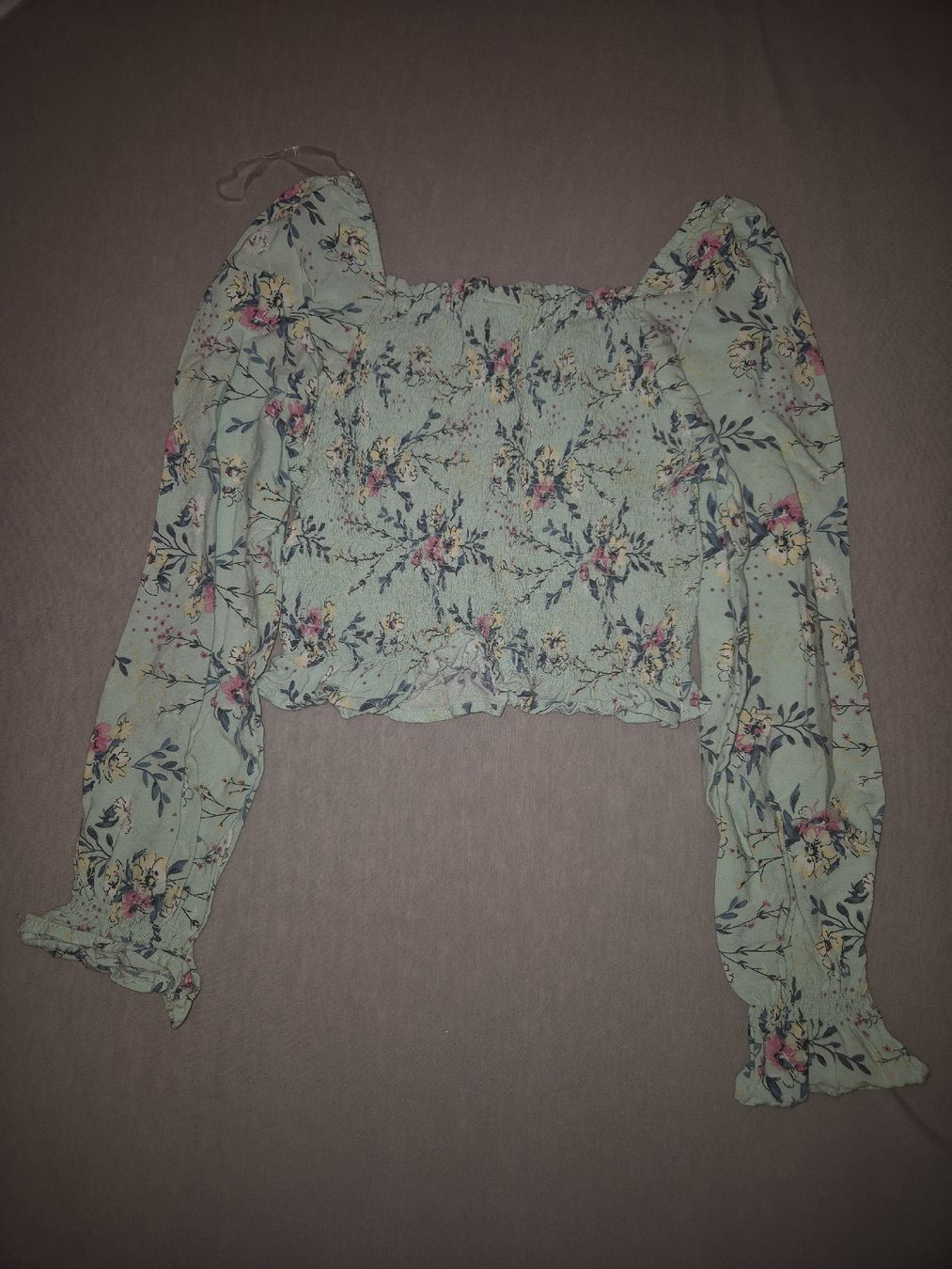 Camicette, T-shirt & Top: Sommer Bluse mit Blumenmuster, Grösse 134/140, Top! – Usato da Richterswil venduto da ChristinW01 1