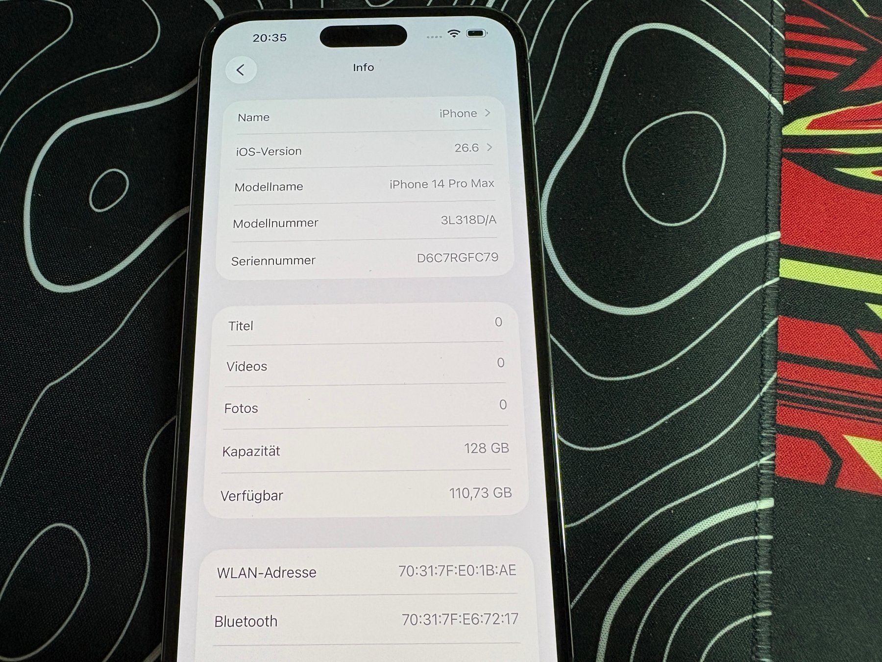 Apple Portables: Iphone 14 Pro Max 128Gb#98 – D'occasion à Au SG par bah_6f5w 5
