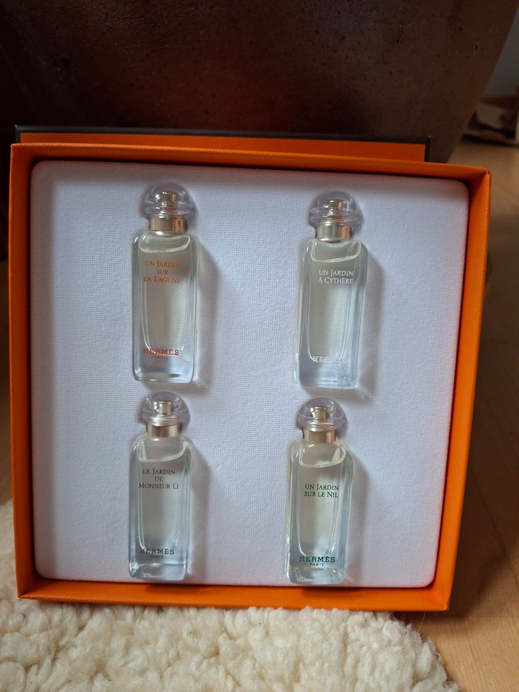 Hermès Profumi & Eau de Toilette: Hermès Miniatures Jardins – Nuovo e nell'imballaggio originale da Zofingen venduto da Jandaia 1