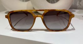 Sonnenbrille Sojos braun gemustert UV400 neuwertig