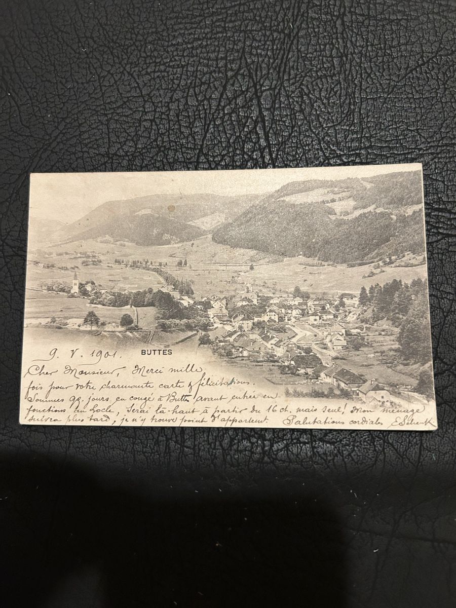 Cartes postales: Buttes 1901 – D'occasion à Breganzona par Milesbo