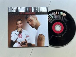 RICKY MARTIN M. POKORA tolle Maxi CD Kult Top Latin R&B