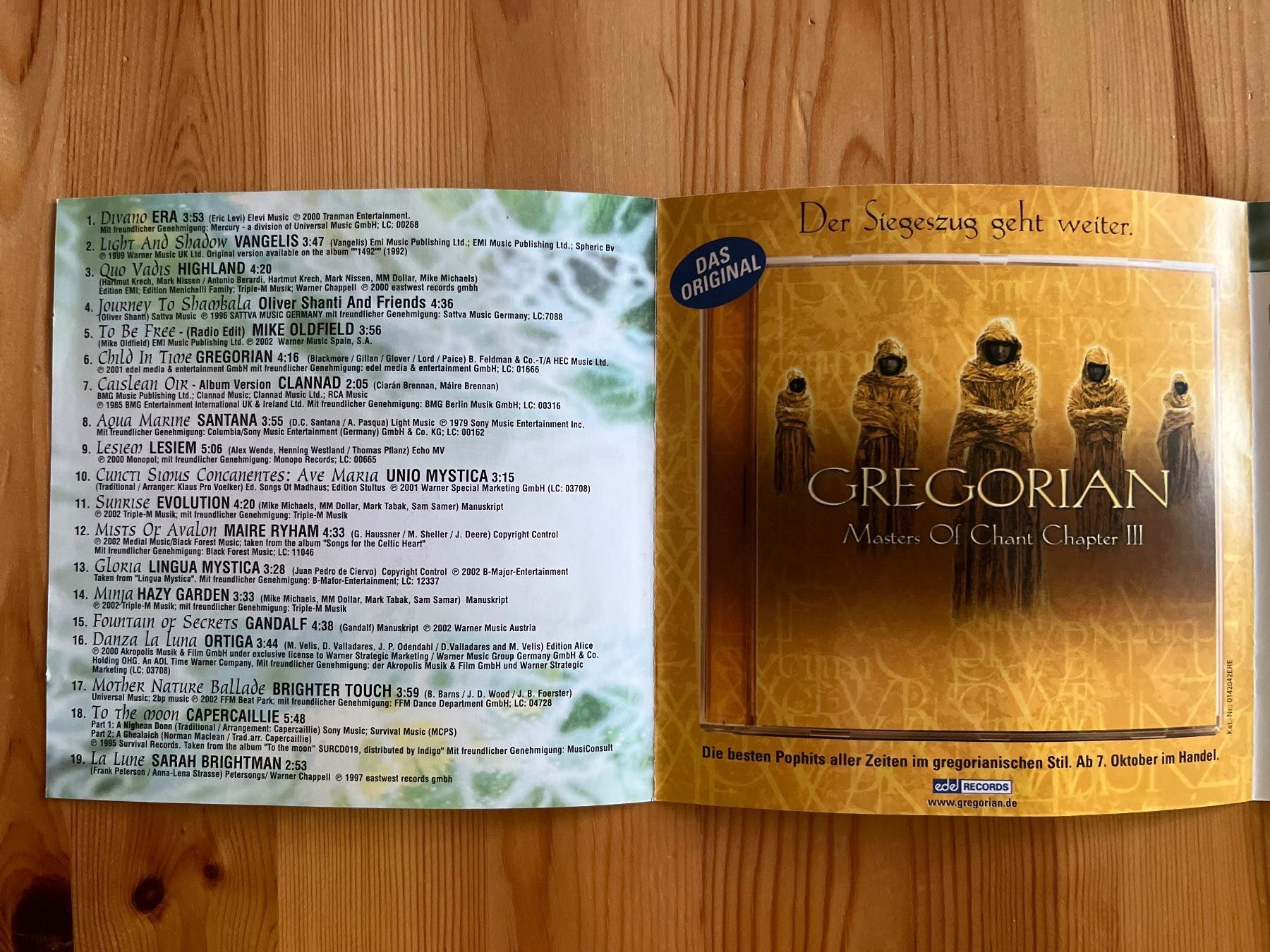 CDs: CD Mystera IX – D'occasion à Zürich par Gurkis 5