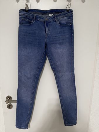H&M Jeggings Low Waist blau Grösse 42 -komplett neu