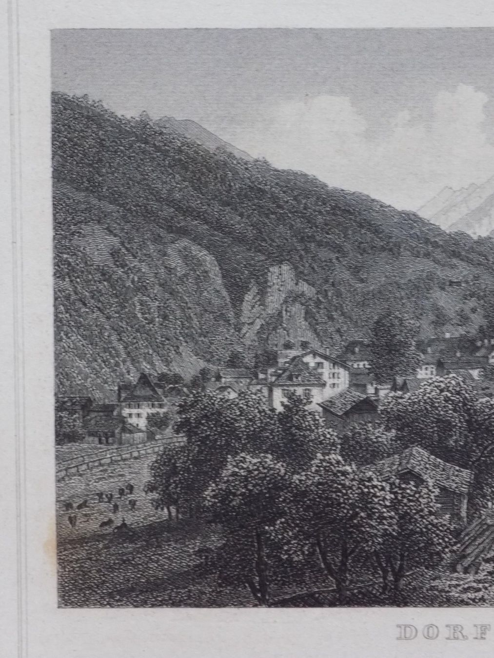 Incisioni: Dorf Fideris Prättigau – Usato da Risch venduto da Rischli15 3