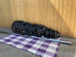 Hantelscheiben Set 50mm 105kg (neu)