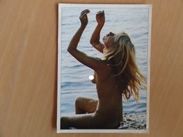 Erotik - AK - femme nue bord de mer  -1992