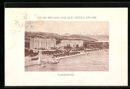 Lausanne, Beau-Rivage-Palace-Hotel Ouchy