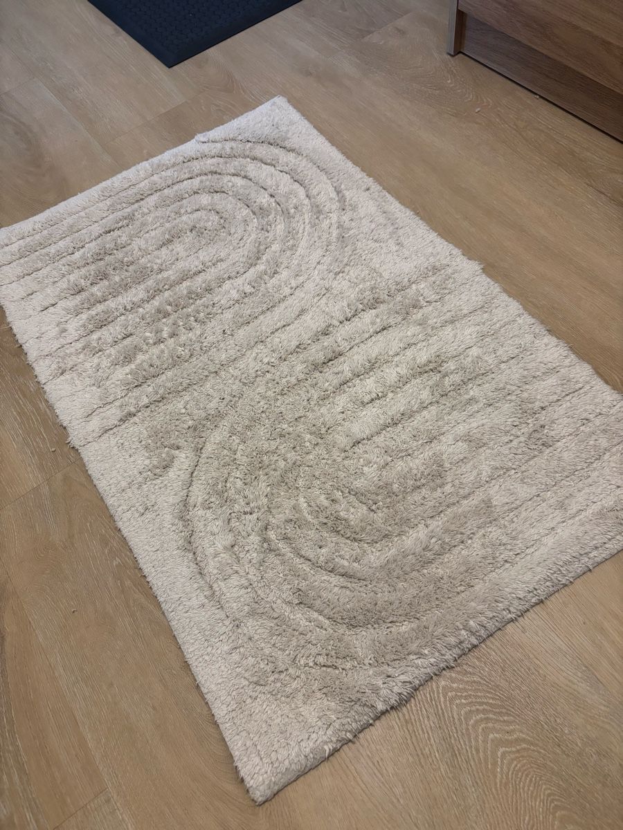 Tappeti: Weicher Badezimmerteppich / Badvorleger in Beige  – Usato da Trimbach venduto da fro_2ztm