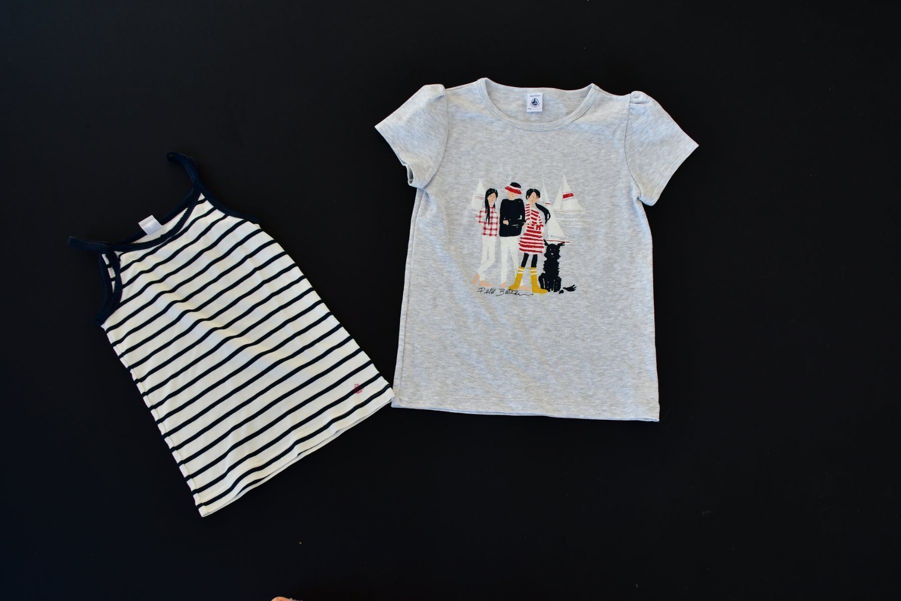 Petit Bateau Blouses, T-shirts & Tops: neu Tshirt,Top  von Petit Bateau gr. 140 – Neuf avec emballage d'origine à Nuglar par Korsika2