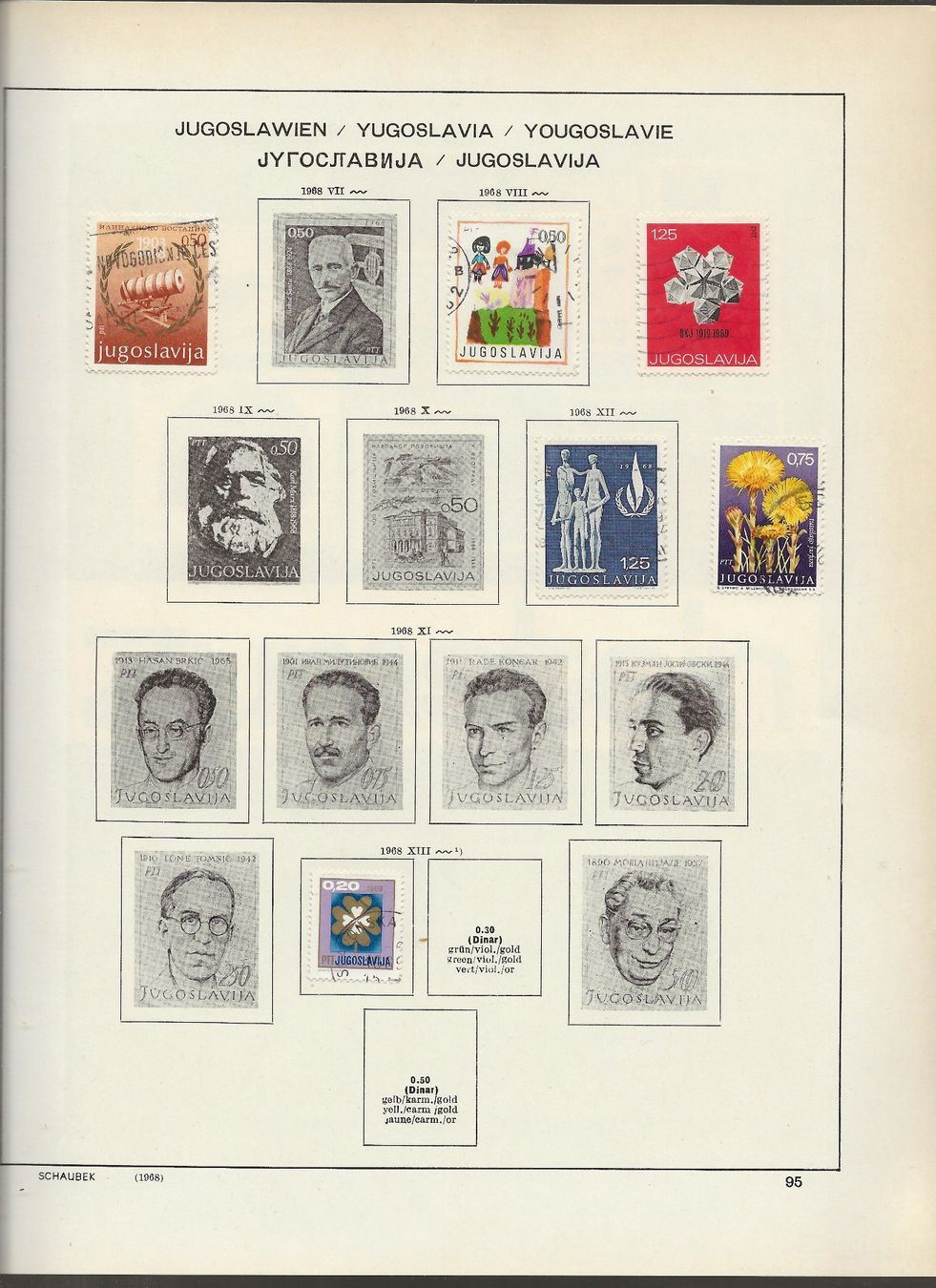 Tous les timbres: Marken Jugoslawien – D'occasion à Au ZH par xelagreb01 4