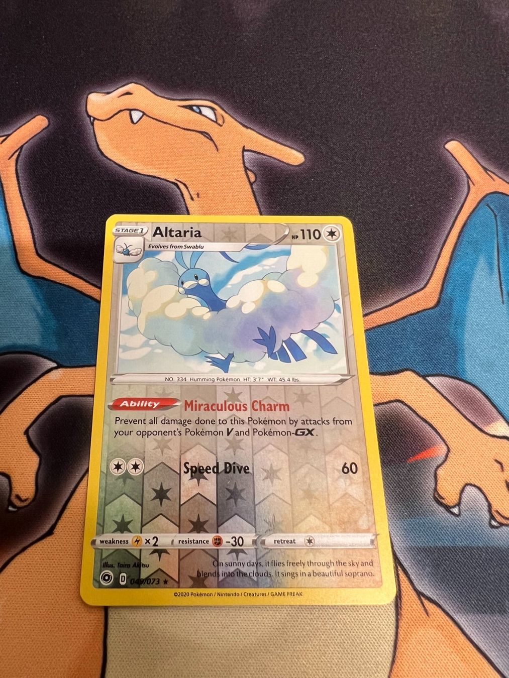 Pokémon Carte collezionabili: Altaria (CPA 49) - Reverse Holo - Champion's Path – Nuovo (secondo la descrizione) da Bülach venduto da Pfrenzel