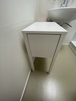 Kommode weiss mit Schublade und Einsatz