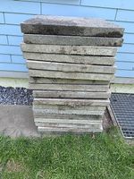Zement Gartenplatten