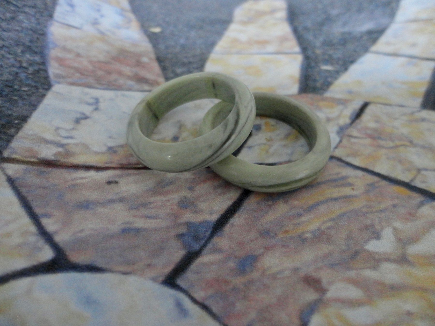 Anelli: Jade Ring – Nuovo (secondo la descrizione) da Biberist venduto da tl-schmuck