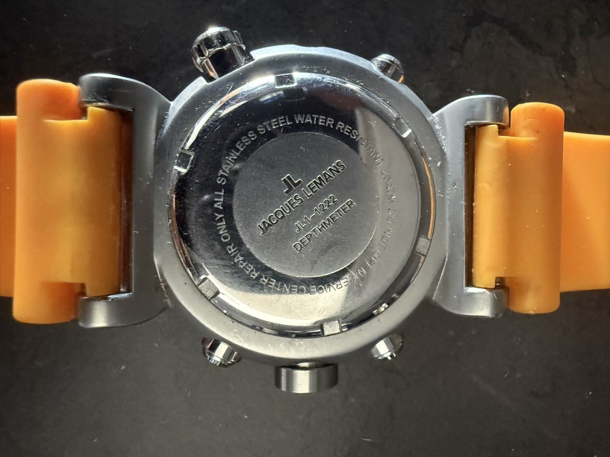 Orologi: Jacques Lemans Taucheruhr, Depthmeter – Usato da Einsiedeln venduto da rimoco 2