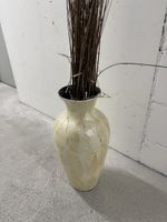 Dekorative Vase mit Deko