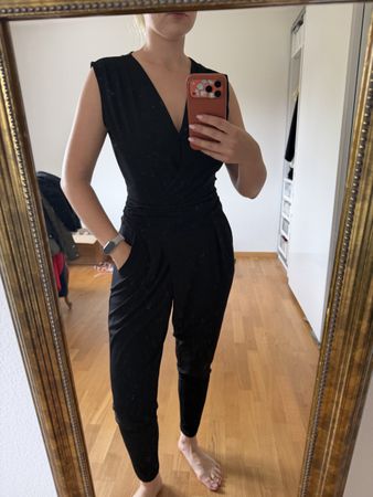 Michael Kors Jumpsuit Black Sleeveless Size M Women